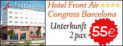 Hotel Front Air Congress Barcelona 55€