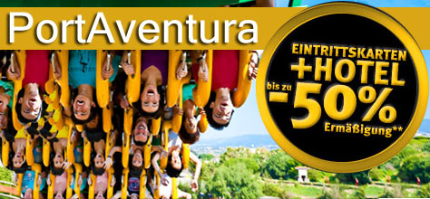 Weihnachten PortAventura Hotel + Eintrittskarten 50% Rabatt
