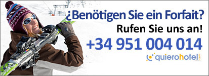 ¿Benötigen Sie ein Forfait? Rufen Sie uns an! +34 951 004 014