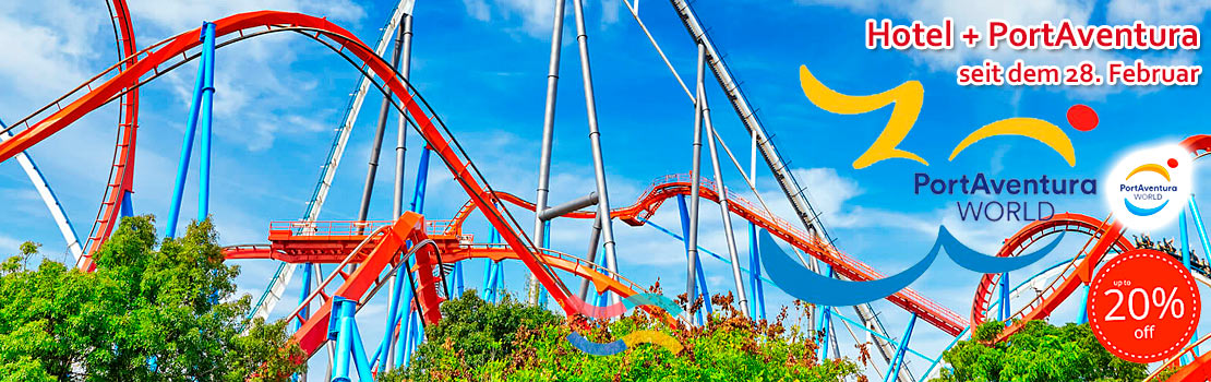 Angebote Hotels PortAventura 2025 - 15% Rabatt Hotel + Tickets!